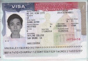 Chúc mừng học sinh Lê Huỳnh Quang được cấp visa du học Mỹ!